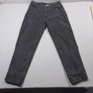 Vintage Levi's 513 Loose Fit Jeans Men‎ 40x34 Black Denim Made in USA 90s
